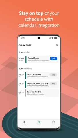 Adobe Connect для Android — скриншот 4