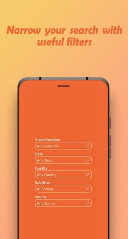 Advanced Videos Search для Android — скриншот 3
