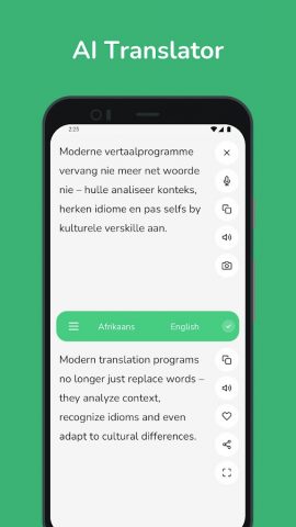 Afrikaans — English Translator для Android — скриншот 1