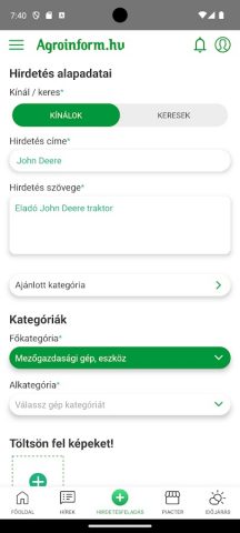 Agroinform — apróhirdetések для Android — скриншот 3