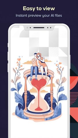 Ai Illustrator File Viewer для Android — скриншот 3