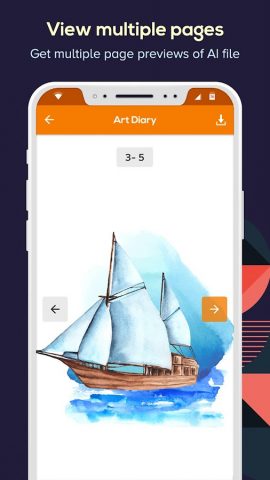 Ai Illustrator File Viewer для Android — скриншот 4