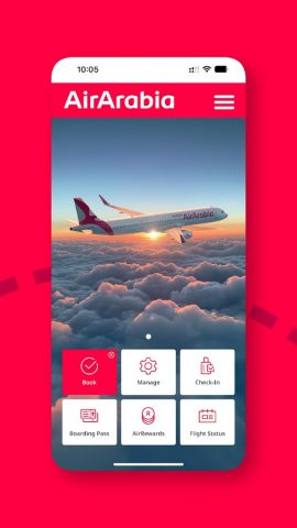 Air Arabia (official app) для Android — скриншот 2