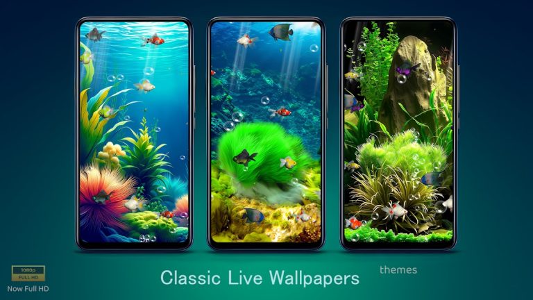 Аквариум Живые Обои для Android — скриншот 2