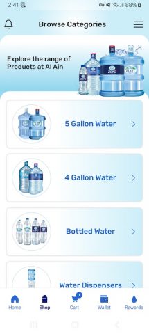 Al Ain Water — Water Delivery для Android — скриншот 4