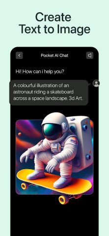 Al Chat — Chatbot by PocketAI для Android — скриншот 3