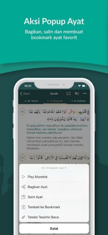 Al Quran Indonesia для Android — скриншот 5