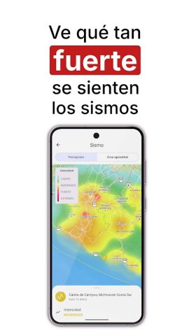 Alerta Sísmica México — SASSLA для Android — скриншот 2