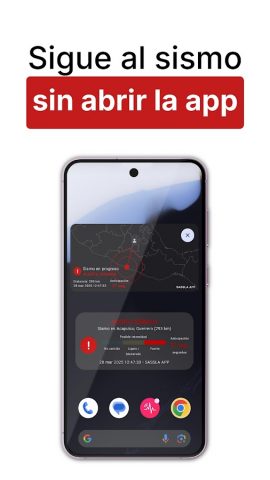 Alerta Sísmica México — SASSLA для Android — скриншот 4