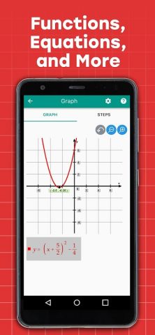 Algebrator-step-by-step solver для Android — скриншот 3