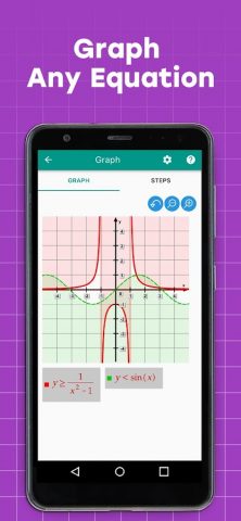 Algebrator-step-by-step solver для Android — скриншот 5