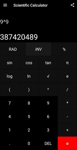 AllCalc — Calculator для Android — скриншот 1