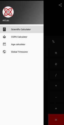 AllCalc — Calculator для Android — скриншот 2