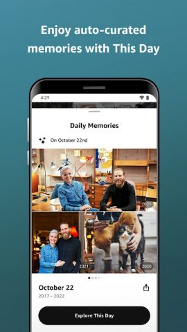 Amazon Photos: Photo & Video для Android — скриншот 2