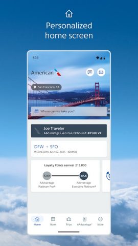 American Airlines для Android — скриншот 2