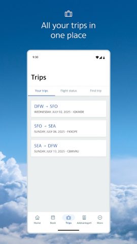 American Airlines для Android — скриншот 4
