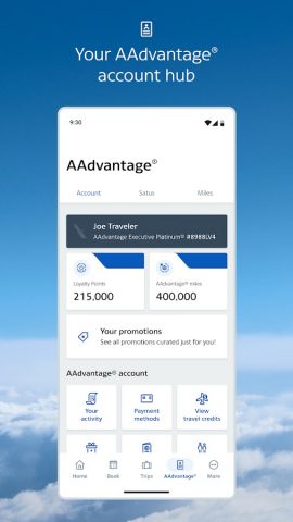 American Airlines для Android — скриншот 5