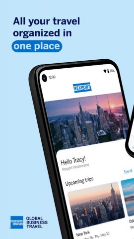Amex GBT Mobile для Android — скриншот 1