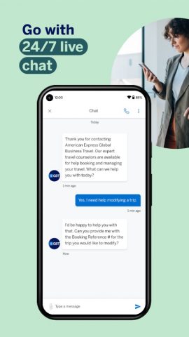 Amex GBT Mobile для Android — скриншот 3