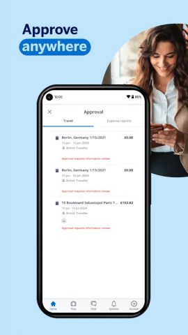 Amex GBT Mobile для Android — скриншот 5