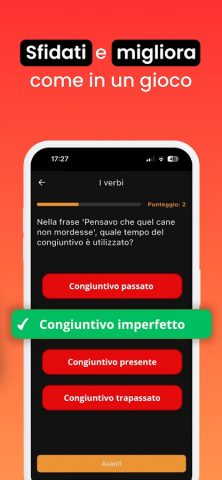 Analisi Grammaticale Master для Android — скриншот 5