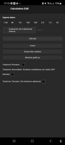 Analizador EAB для Android — скриншот 2