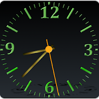 Aналоговые ночные часы для Android