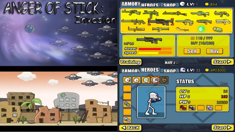 Anger of stick для Android — скриншот 1
