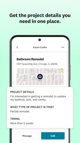 Angi for Pros для Android — скриншот 4
