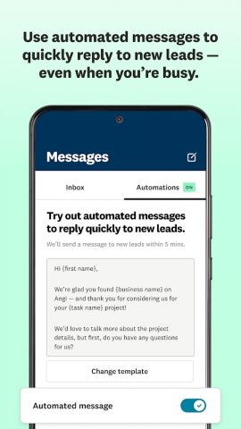 Angi for Pros для Android — скриншот 5