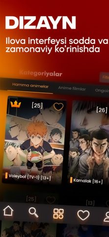 Anibla.uz для Android — скриншот 1