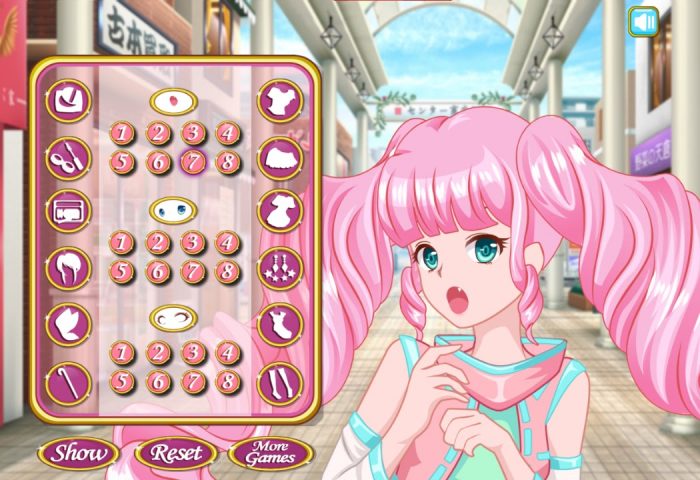 Аниме Девушка: Игры Одевалки для Android — скриншот 4