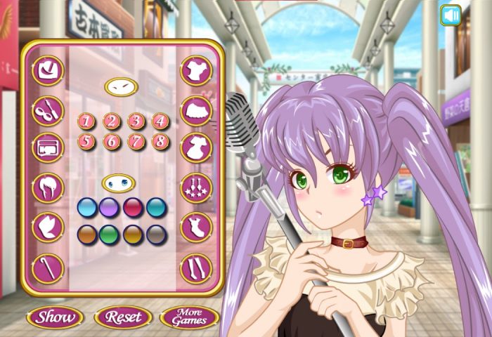 Аниме Девушка: Игры Одевалки для Android — скриншот 5