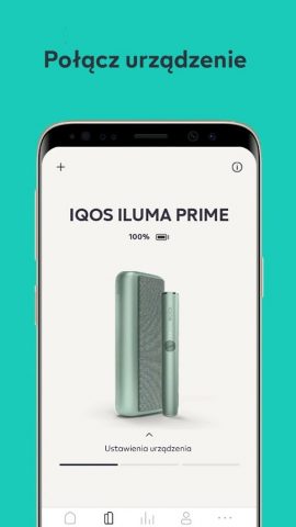 Aplikacja IQOS для Android — скриншот 1