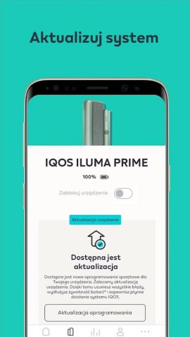 Aplikacja IQOS для Android — скриншот 3