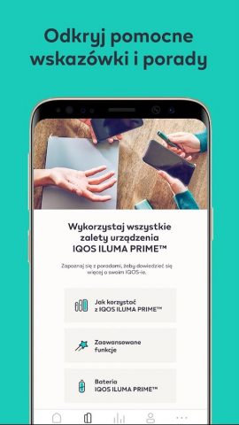 Aplikacja IQOS для Android — скриншот 4