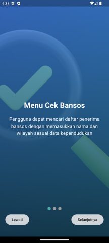 Aplikasi Cek Bansos для Android — скриншот 1