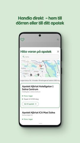 Apotek Hjärtat для Android — скриншот 1