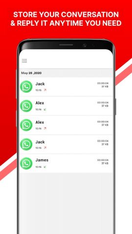 App Call Recorder для Android — скриншот 3