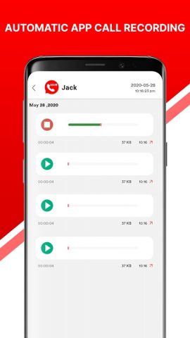 App Call Recorder для Android — скриншот 5