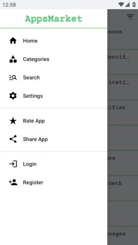 AppsMarket для Android — скриншот 1
