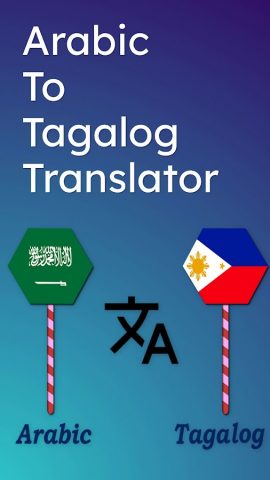 Arabic To Tagalog Translator для Android — скриншот 1