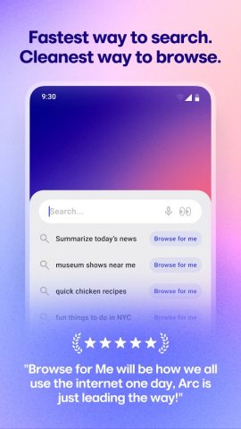 Arc Search – Find it, Faster для Android — скриншот 1
