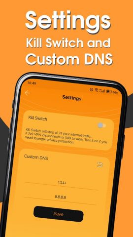 Ark VPN : Safe and Secure VPN для Android — скриншот 4