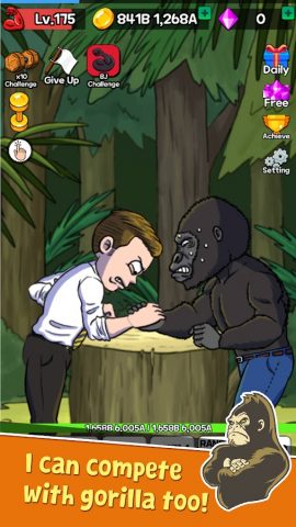 Arm Wrestling Clicker Game для Android — скриншот 5