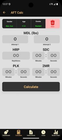 ArmyFit для Android — скриншот 5
