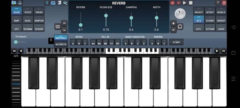 Arranger Keyboard для Android — скриншот 5