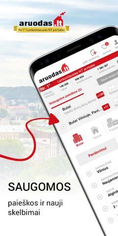 Aruodas.lt для Android — скриншот 1