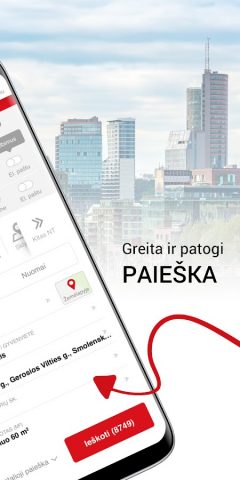 Aruodas.lt для Android — скриншот 2