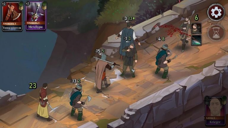 Ash of Gods: Tactics для Android — скриншот 4